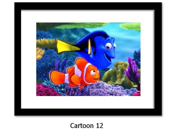 Framed Childrens Cartoons Prints